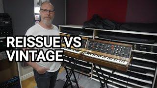 Minimoog Model D - Reissue vs Vintage!