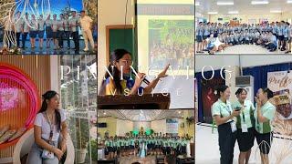 internship VLOG: mass & pinning ceremony️‍ | Visayas State University