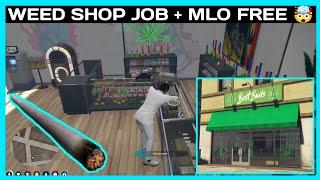 WEED  SHOP JOB + MLO  *FREE* | FiveM Roleplay Scripts | FiveM Tutorial 2023 | MJ DEVELOPMENT