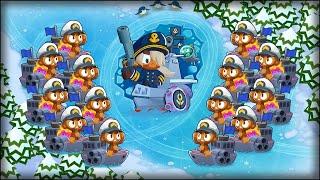 Spamming Destroyer Buccaneers in CHIMPS - Bloons TD 6