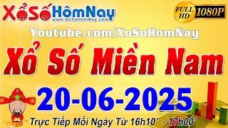 XSMN - Trực tiếp xổ số Miền Nam ngày 20/06/2025, KQXS Vĩnh Long XSVL, Bình Dương XSBD, Trà Vinh XSTV
