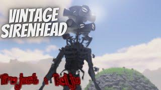 Playing as Vintage Sirenhead! | Project Kaiju 4.0 Roblox