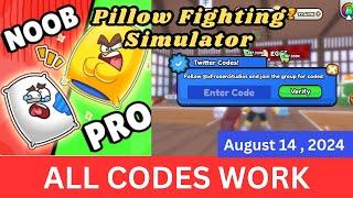 *All CODES WORK* Pillow Fighting Simulator ROBLOX, August 14, 2024