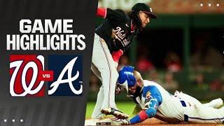 Nationals vs. Braves Game Highlights (8/24/24) | MLB Highlights