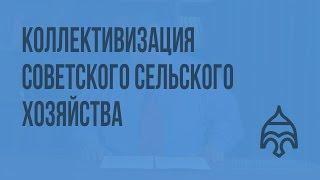 Коллективизация советского сельского хозяйства. Видеоурок по истории России 11 класс