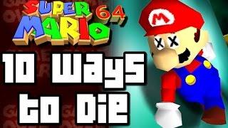 Super Mario 64 TOP 10 WAYS TO DIE (Wii U, N64)