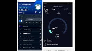 【Windscribe VPN】Review Australia Speed Test ️️️️