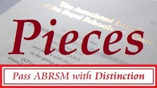 How to get a Distinction at ABRSM - Pieces