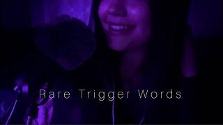 ASMR | RARE Trigger Words [Repeating]