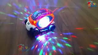 Future Musical Stunt Car(Demo Test) | Rotate 360° with Flashing Light and Music |  #futurecar