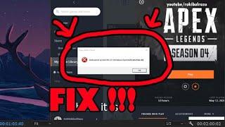 How to FIX " Untrusted system file (C\Windows\System32\......dll) APEX LEGENDS .