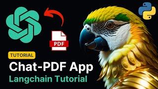 Langchain PDF App (GUI) | Create a ChatGPT For Your PDF in Python