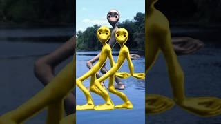 Baby Calm Down FULL HD Ultra  | alien Cartoon dance& Rema Official Music Video