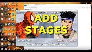 How to add Stages in Mugen