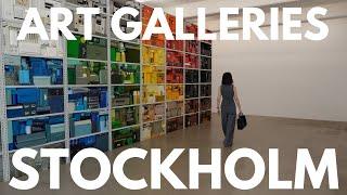 Stockholm: Exploring Stockholm Art Galleries, Part II...