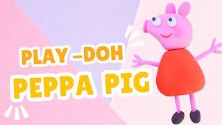 How to Make Play-Doh Peppa Pig | Fun Play-Doh Tutorial for Kids | Play-Doh Peppa Pig Tutorial