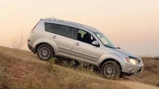 Forester 3 vs Outlander XL когда наткнулись на мототрек