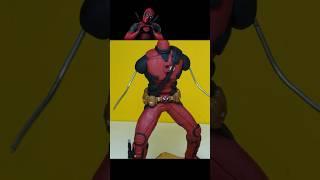 Amazing! Clay-Made Deadpool ｜ Clay Tutorial  | #Shorts #Deadpool #DIY #ClayArt #fanart