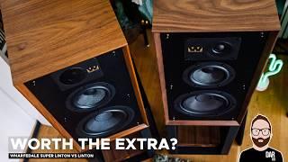 Wharfedale SUPER LINTON vs. Wharfedale LINTON (& KEF, Zu)