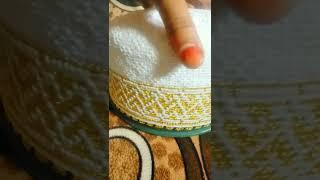️dawodi bohra whaith topi best dizain oder done 22.5️