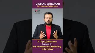 Interview Question for Investment Banking | Vishal Bhojani