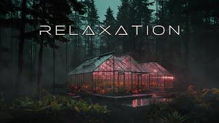 R E L A X A T I O N -  Relaxing Futuristic Ambient with Immersive 3D Rain [4K] RELAX | STUDY | SLEEP