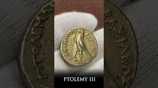 Ptolemy III Tetradrachm #Shorts