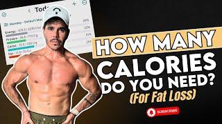 Calories for FAT LOSS: How to Determine Your Metabolic Rate