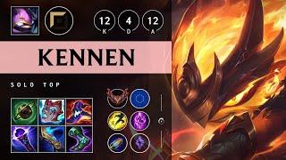 Kennen Top vs Warwick: Triple Kill, Dominating - EUW Grandmaster Patch 14.21