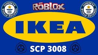 SCP 3008 ( Roblox IKEA ) The Largest Base. ( World Record Attempt )