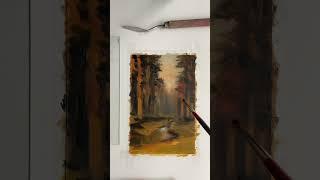 How to paint like Shishkin #art #painting #dailypainting #artist #paintingtutorial #oilpainting