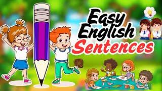  Daily Use English Sentence | Toddlers English | Spoken English | Easy English Sentence For Kids