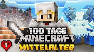 Ich überlebe 100 Tage Minecraft im Mittelalter (Teil 1)