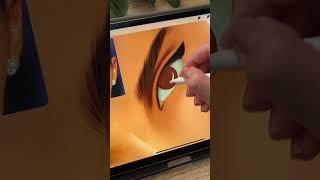 #art #drawing #procreate #stepbystep #tutorial #shorts #process #портрет  #kendalljenner