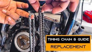 Engine Noise Solution | Timing Chain & Guide Replacement Complete Guide | #asmr  #ns200 #motorcycle