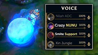 Crazy NUNU Joins Discord in High ELO Ranked match