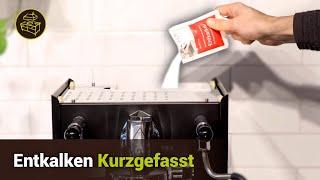 Espressomaschine Entkalken – Schnell & einfach erklärt!