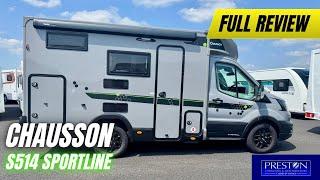 *NEW* Chausson S514 Sport Line: Compact 2 Berth Motorhome