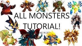 How To Breed All Monsters in Monster Legends Updated 2022 l Get Monsters By Breeding