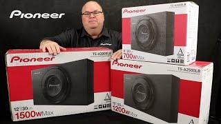 Pioneer TS-A Shallow Mount Sub Box Family - What's in the Box?