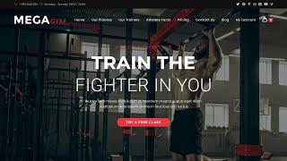 How to Make a Website for Gym, Fitness Center or Yoga Center with WordPress &  Elementor 2023