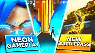 I PLAYED WİTH VALORANT NEW AGENT NEON! NEW BATTLEPASS GAMEPLAY!