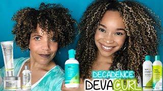 NEW DevaCurl Decadence Leave-In + More New Deva Products | Review/Tutorial