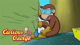 The Construction Monkey  Curious George  Kids Cartoon  Kids Movies