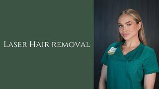 Laser Hair Removal Using Candela Gentlemax Pro!