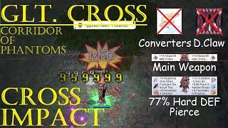 [iRO Chaos] 100% No converters, 99% No Dark Claw, 77% DEF Pierce Cross Impact GX at C.O.P.