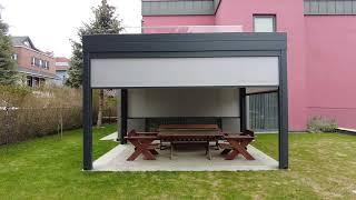 Bioclimatic Pergola and Zip Blind