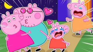 Peppa , Baby!! Don't Leave Me Alone - Peppa's Sad Love  ! | Peppa Pig Funny Animation