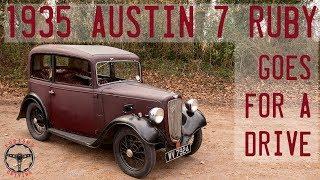 1935 Austin 7 Ruby Goes for a drive