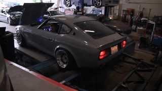 Holset hx35r Datsun 240z s30z l28et dyno pull